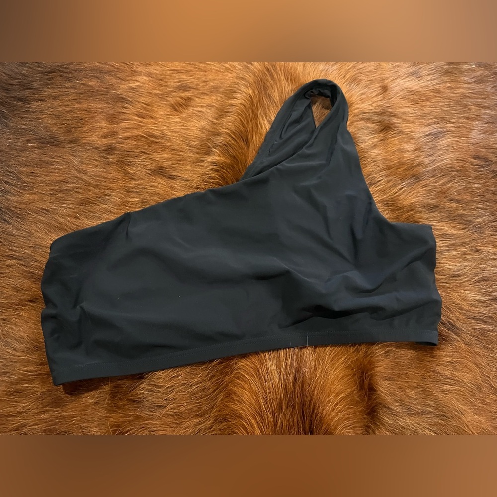 Tory Burch Black One-Shoulder Bandeau